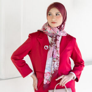 43 - THE ISLAMIC by ASYAFA - CLARET (RED)